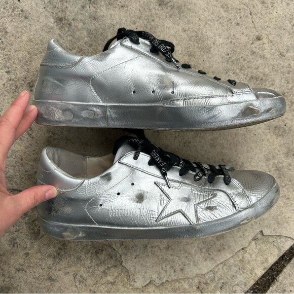 Golden Goose Superstar Ray Edition Sneakers, size 41 - Picture 4 of 14